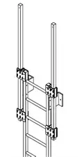 Side-mounted FRP Ladder